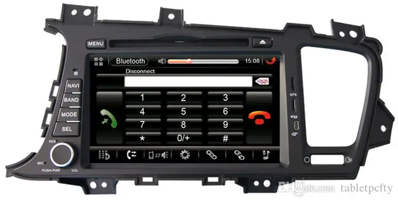 Автомобильный DVD плеер 8 &quotс GPS(opt.) USB/SD AUX BT/TV аудио Радио стерео головное