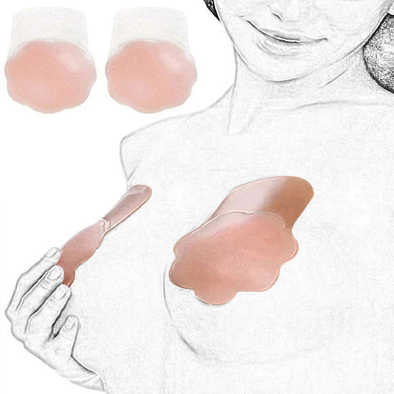 

Sexy Women Lingerie Sexy Hot Erotic Bras For Women Reusable Self Adhesive Silicone Lift Up Breast Push Up Bra Nipple Stickers