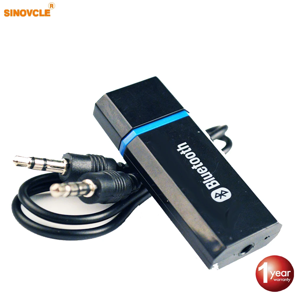 Автомобильный Bluetooth адаптер Sinovcle Aux 2 1 + EDR аудио приемник 3 5 мм USB громкоговоритель