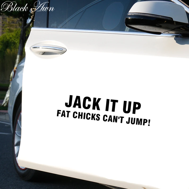 

JACK IT UP sticker decal TRUCK funny bumper window car JDM D156