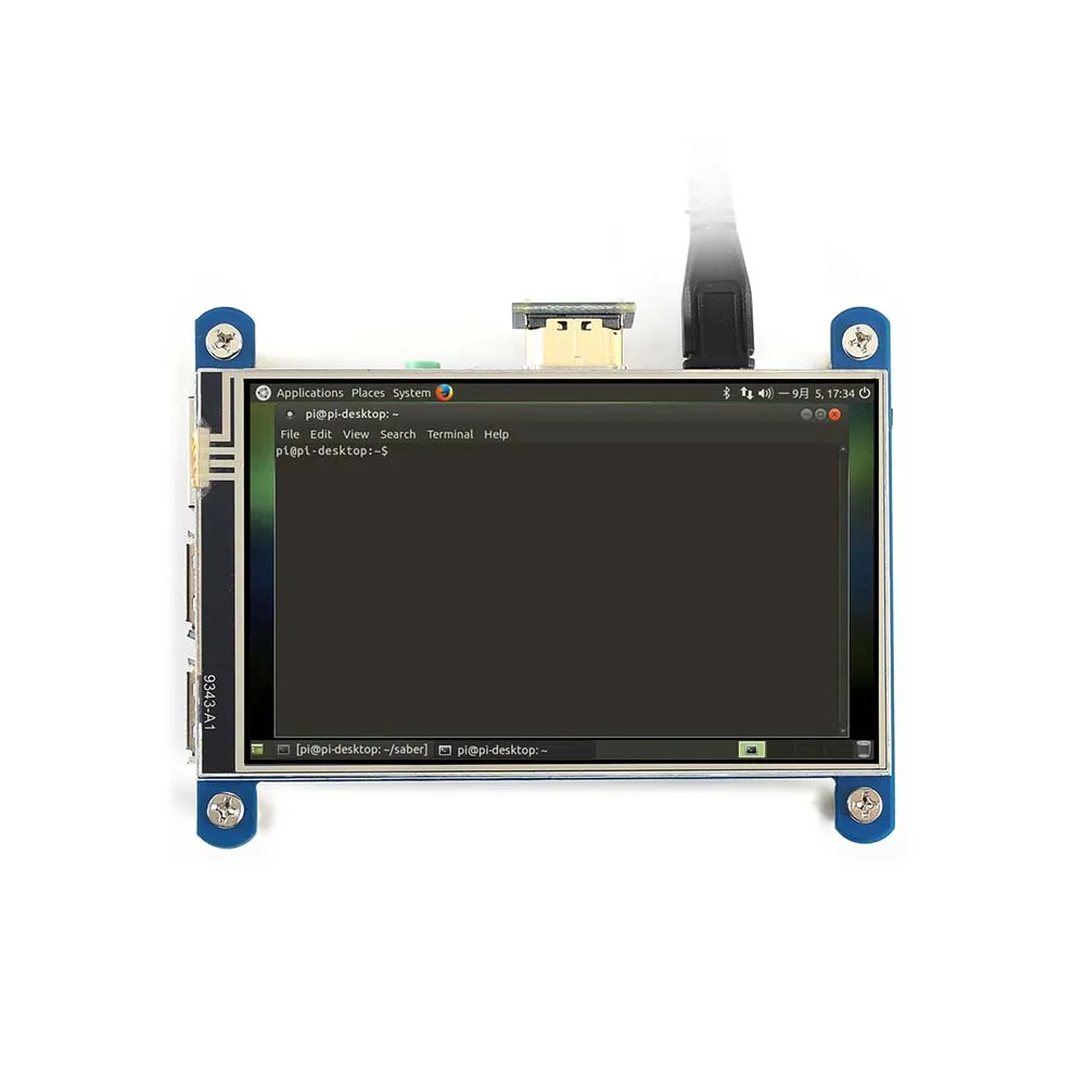 4 дюймовый резистивный сенсорный экран Waveshare IPS LCD (тип H) 480x800 HDMI интерфейс