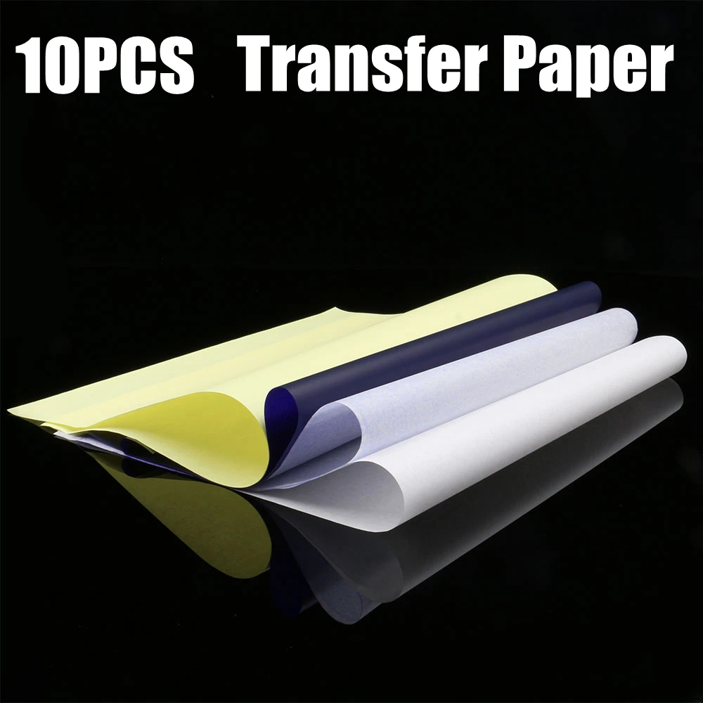 10PCS Thermal Stencil Tattoo Transfer Paper A4 Size Thermal Paper