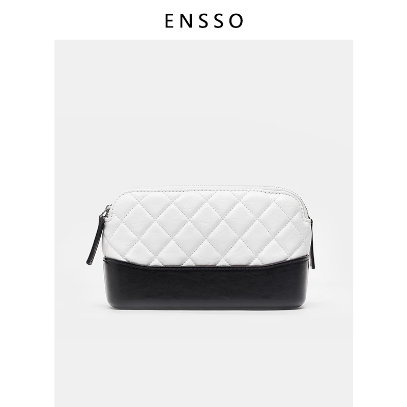 

Princess sweet lolita bag ENSSO Mini shoulder bag of small fragrant wind rhombus chain shell bag fashion women ENSSO 115