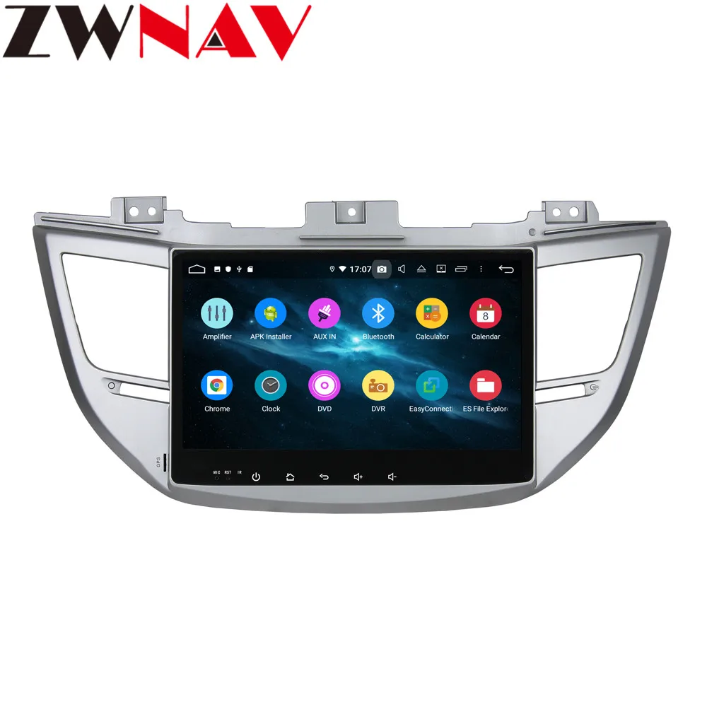 Android 9 4+ 64G DSP автомобильный 2 din плеер gps навигация для HYUNDAI IX35 головное устройство мультимедийный Кассетный плеер рекордер