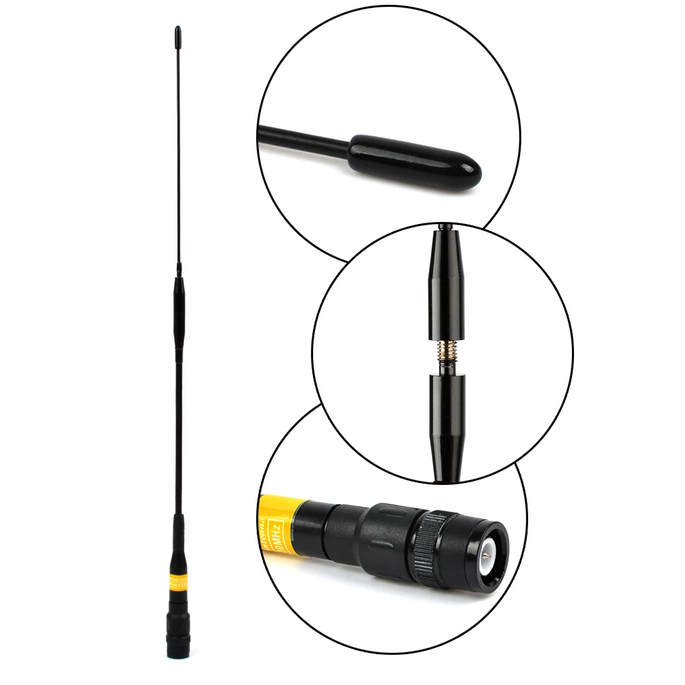 HYSK610BNCWalkieTalkieAntennaDualBand144430MHzHamHandheld