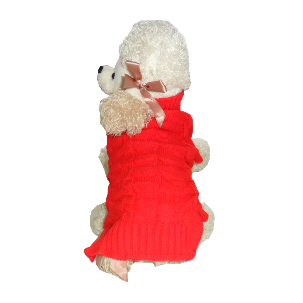 Dog Winter Sweater for Small Medium Dogs Pet Winter Warm Clothing