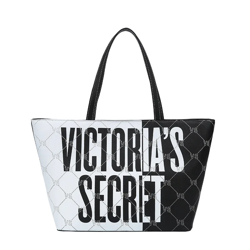 

2019 new pu handbag European and American fashion alphabet printing mother single shoulder bag
