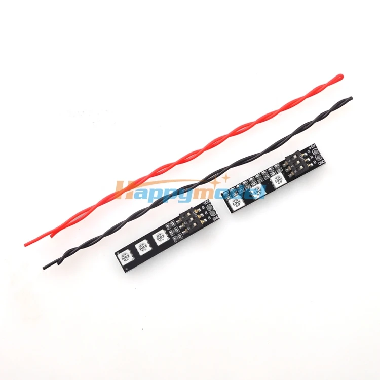 

12V RGB Tricolor LED 3/6 Color Switch-Control LED Light Board/LED Strip For Quadcopter