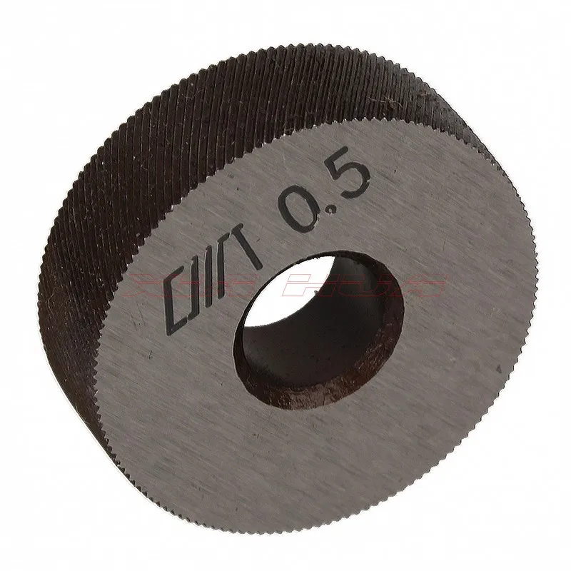 1 Pair of 0.5mm Gear Hub Wheel Knurled Wheel Knife Textured Knurled Lathe Embossing wheel Machine Tools Accessories