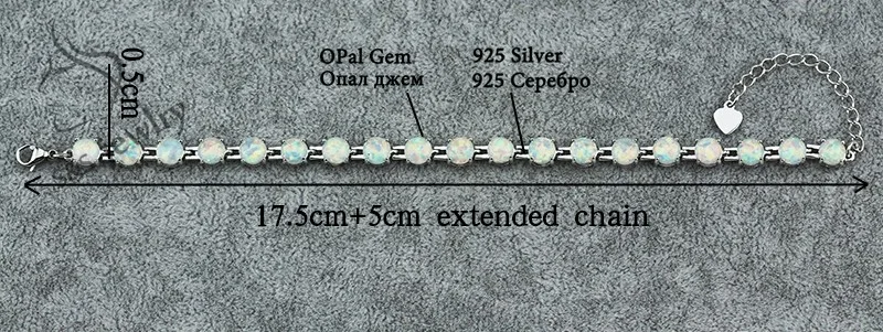 JLB-050  New Arrival Fire Opal Gem Round Bracelets For Women  Bracelets & Bangles Fashion Jewelry for Lady