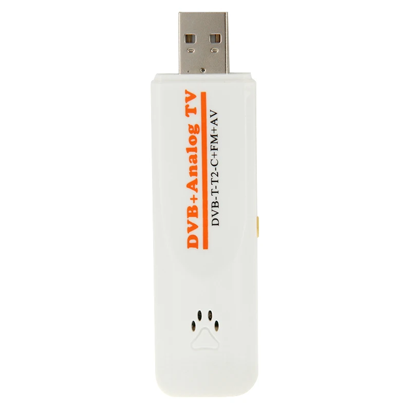 Мини-usb 2,0 цифровой DVB аналоговый ТВ-накопитель Поддержка FM AV DVB-T T2 C