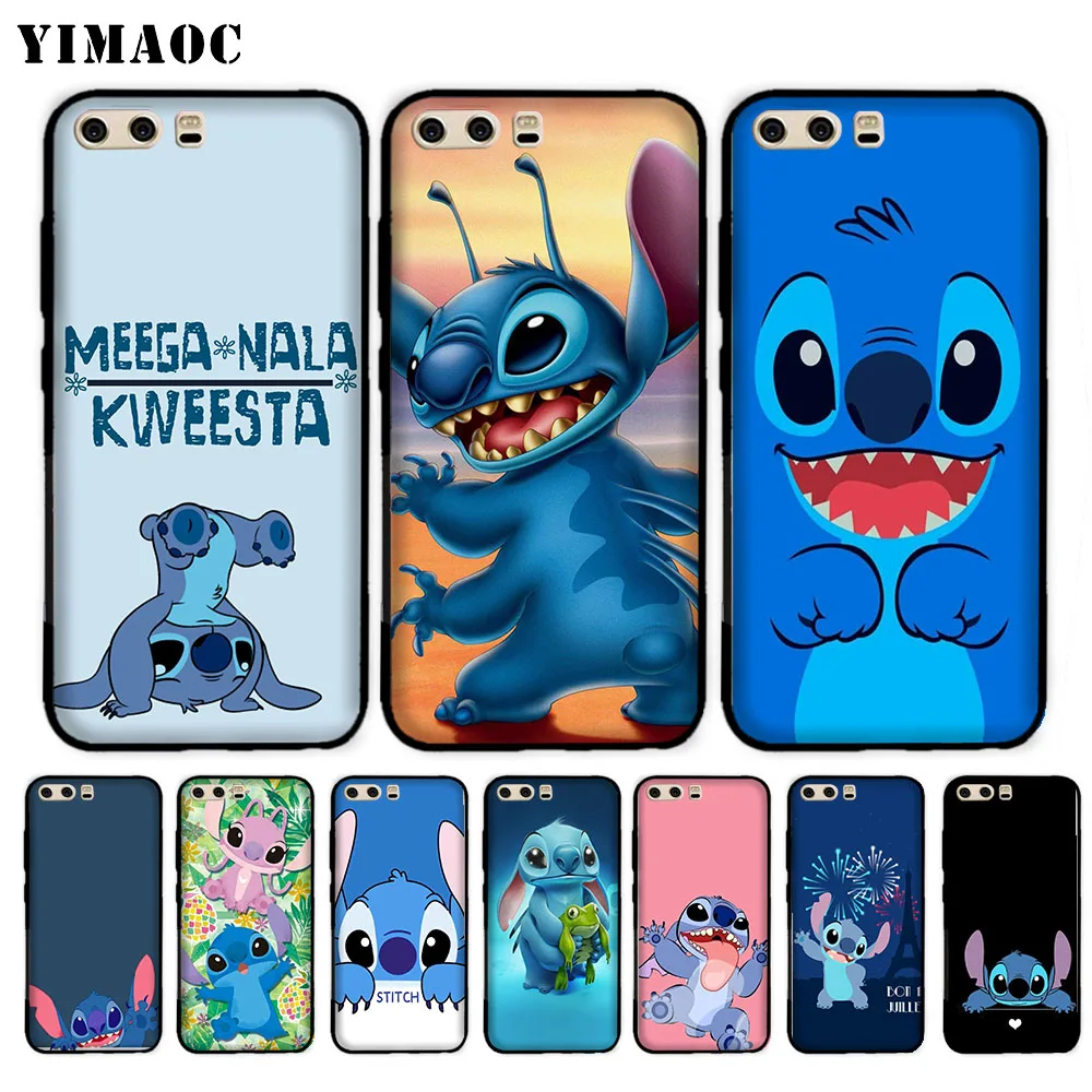 

YIMAOC Lilo Stitch fashion design Soft Case for Huawei P20 P30 Lite Mini Plus Pro P Smart 2019