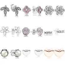 9 стилей, 1 пара, женские серьги-гвоздики, листья, капли, масло, цветок, любовь, кристалл, сделай сам, серьги для женщин, свадебные украшения для вечеринки