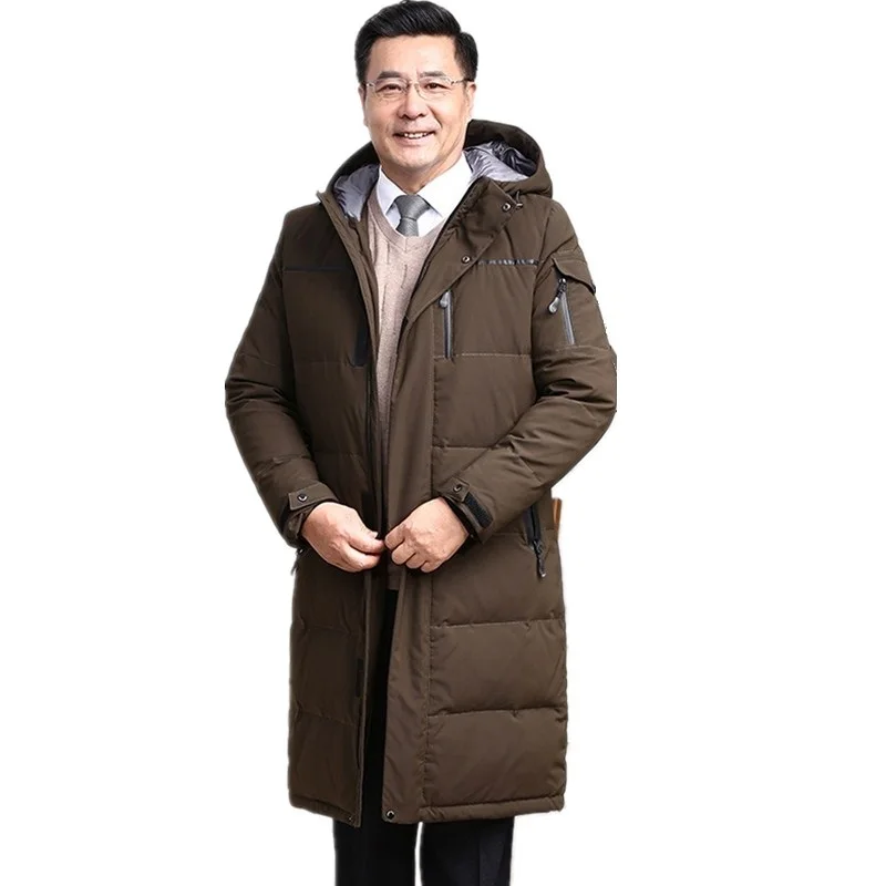 Épais color Canard 1 Veste Taille Manteaux Plus Bas Pour Le À La Capuchon Vers 3 Chaud color Hommes Vestes 2 Color D'hiver Nouveaux 2018 Parkas Mode De Duvet XFwzzqg