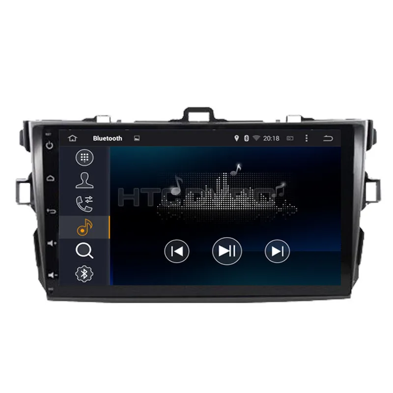 Sale YMODVHT 9inch Octa Core 4GB+32GB Android 9.0 Car DVD Player for Toyota Corolla 2007-2010 2011 2012 Radio Stereo GPS Navigation 5