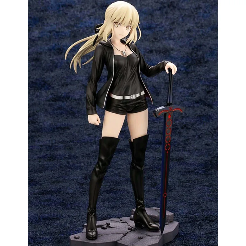 22CM Anime Kimono Aniplex Fate/Grand Order FATE Saber Altria Pendragon Casual Ver. Beautiful Statue sexy Girls PVC Figure Toys | Игрушки и