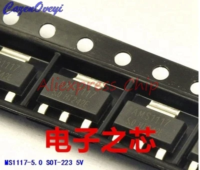 

1pcs/lot AMS1117-5.0 SOT-223 5V Linear Regulator LM1117 In Stock
