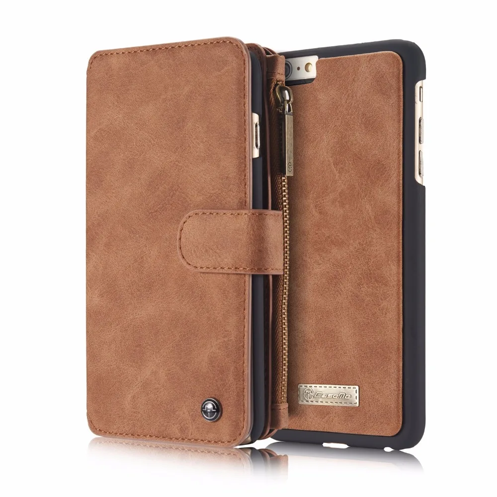 2 in 1 wallet phone case for iPhone 6 Plus/6s Plus,genuine