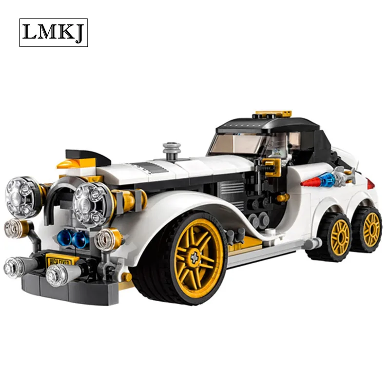

305pcs Diy Super Hero Genuine Batman Serie The Penguin Arctic Roller Building Blocks Bricks Kids Toys Compatible Legoingly 70911