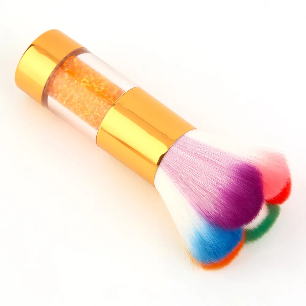 1 Pcs Colorful Nail Dust Brushes Acrylic UV Nail Gel Powder Nail Art