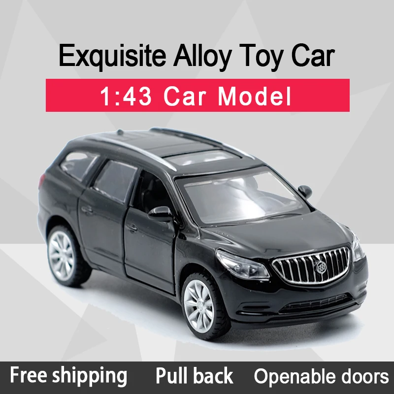 

New Arrival Caipo 1:43 Enclave Alloy Diecast Car Model Toy With Pull Back /For Kids Gifts /Educational Toy Collection