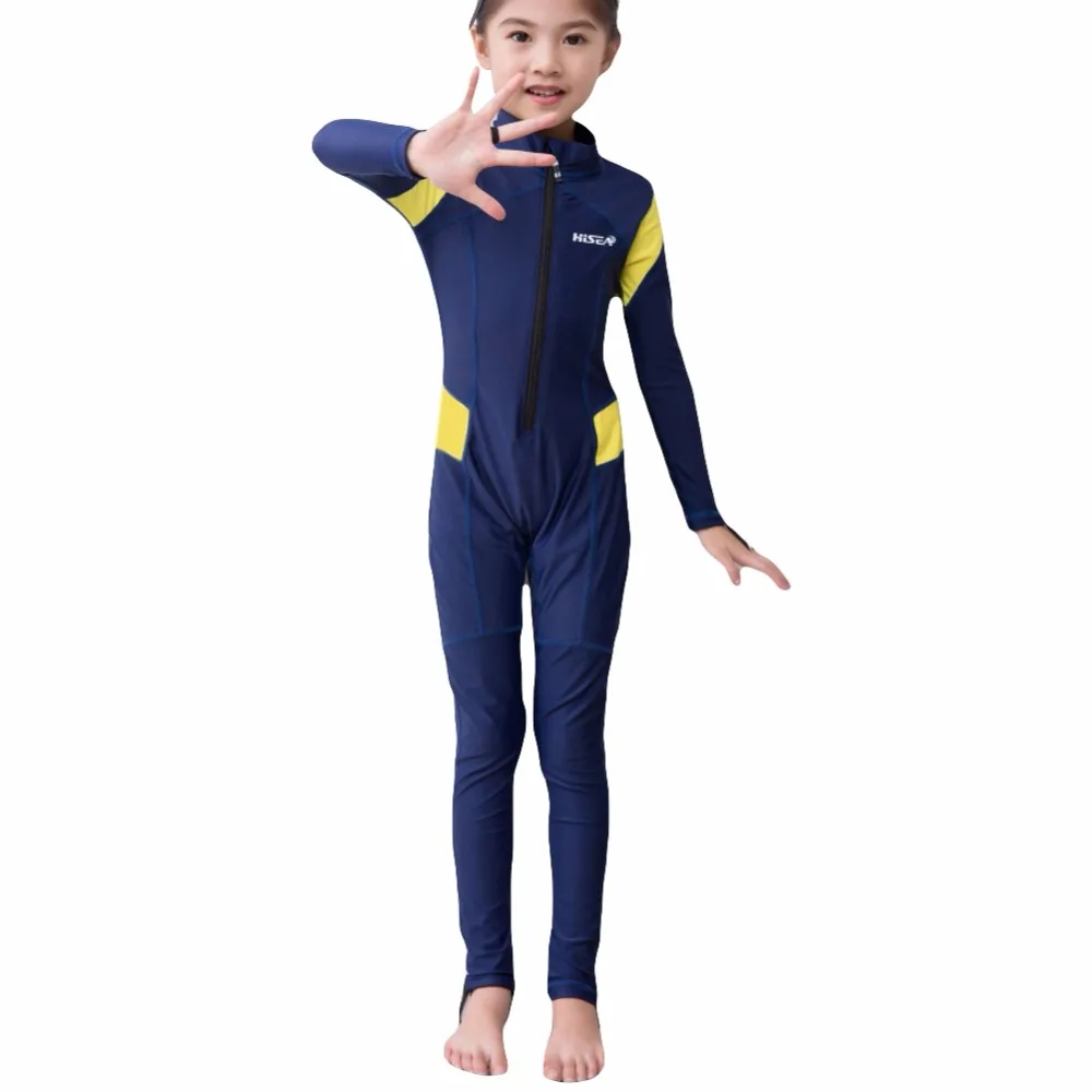 

1 PC 0.5mm Children Wetsuits Rash Guards Kids Swim Diving Sportswear Suits Girl Boy Uv Protection Full Body Long Sleeve Swimsuit