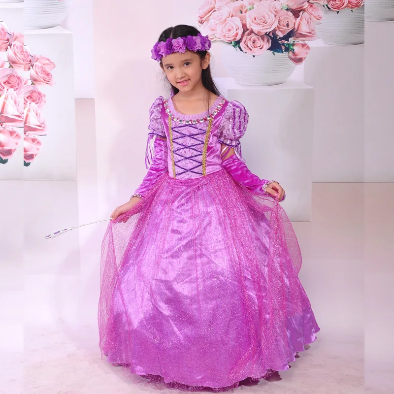 fashion kids halloween costumes for children princess rapunzel purple pageant gowns for girlschina - Pageant Girl Halloween Costume fashion kids halloween costumes for children princess rapunzel purple pageant gowns for girlschina - Pageant Girl Halloween Costume