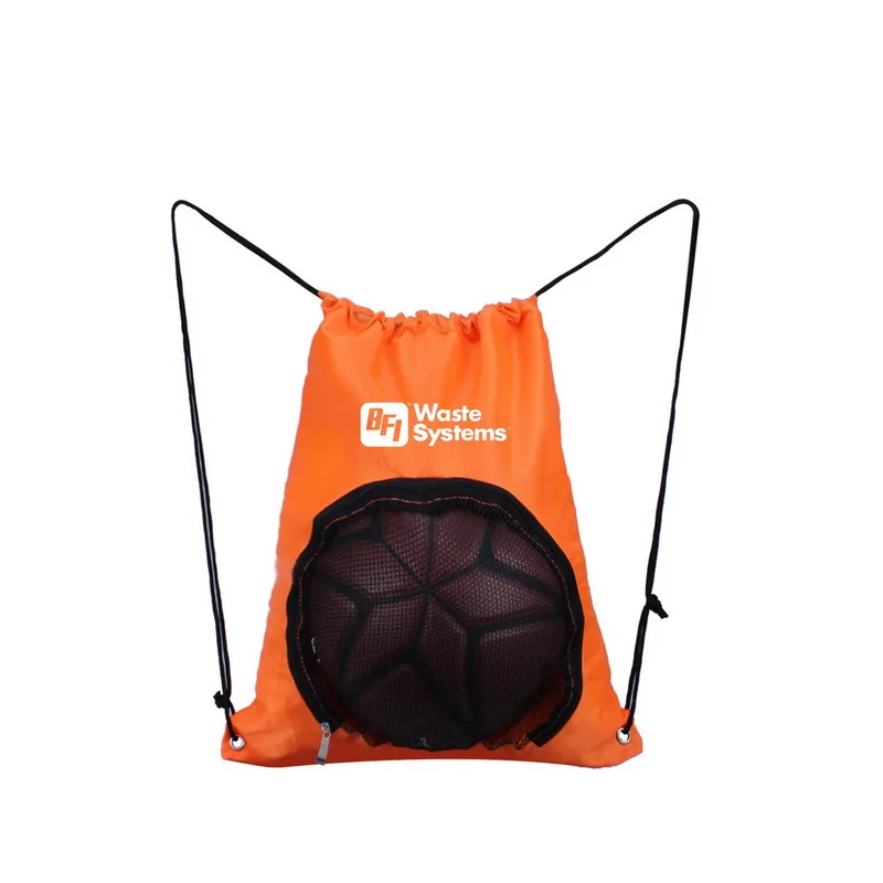 Заказная Простая подставка для баскетбольного мяча сумка слинг ремень с фирменным принтом