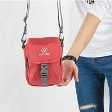 TECTOP 2019 Brand New Unisex Outdoor Nylon light Small Bag for cellphone card Travel Hiking Bike fishing Shoulder Bag Men Women