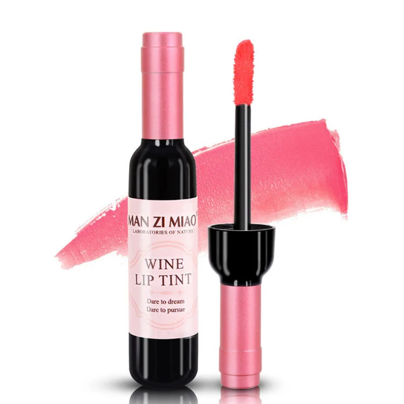1Pcs Wine Bottle Matte Lipstick Lips Gloss Waterproof Long Lasting Matte Liquid Easy to Wear Non-stick Lipgloss 1Pcs Wine Bottle Matte Lipstick Lips Gloss Waterproof Long Lasting Matte Liquid Easy to Wear Non-stick Lipgloss