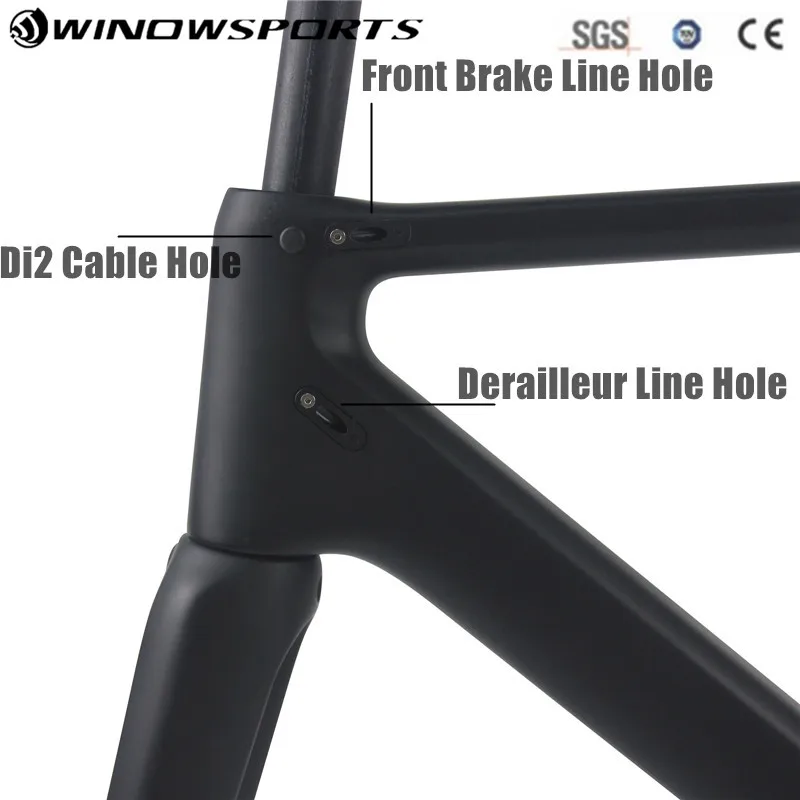 Discount 2018 winow super light bike frame superlight carbon frame road china V brake Carbon Road bicycle Frameset 2 Discount 2018 winow super light bike frame superlight carbon frame road china V brake Carbon Road bicycle Frameset 2