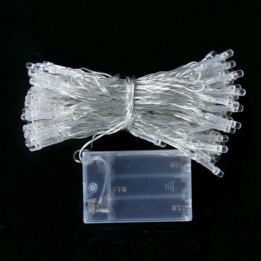 

1M/2M/3M/4/5M/10M LED String Lights Battery Operated Waterproof Fairy LED Christmas Lights For Holiday Party Wedding Decoration