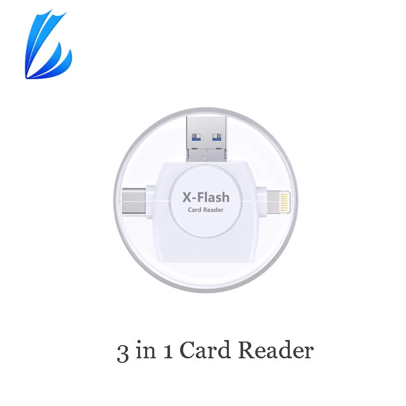 LL trader Multi-card Reader TYPE-C памяти USB HD Micro SD & TF SD Card Reader адаптер i-Flash Drive для iPhone 7/Andriod/PC