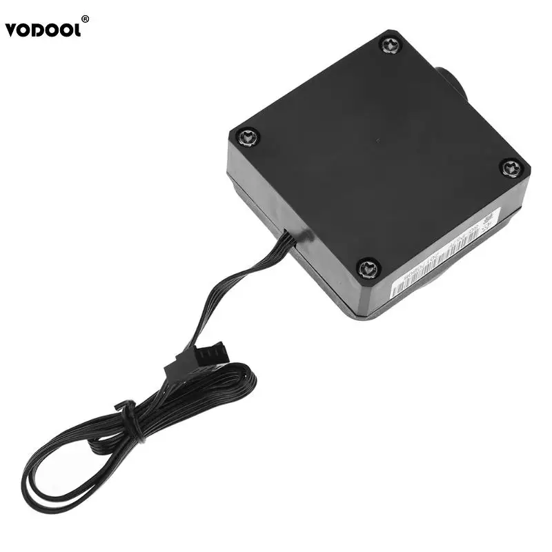 Online 12V Super Silent Computer Wasser Kühlung Kühler Mini Wasser Umwälzpumpe Computer Komponente für PC Wasser Kühlung System Teile