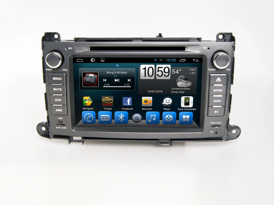 Discount Navirider Android 8.1.0 octa core car dvd player for Toyota Sienna gps+glosnass multimedia head Unit stereo autoradio 0