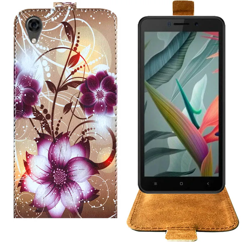 Newest Cartoon Painting PU Leather Back Cover Flip Case For Oukitel C10 5.5&quot Protective Bags | Мобильные телефоны и