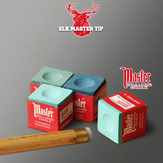 

2018 Original ELK MASTER Chalk Oily/Dry/Middle Snooker Chalk Billiard Chalk Billiard Accessories for Professional Players Use