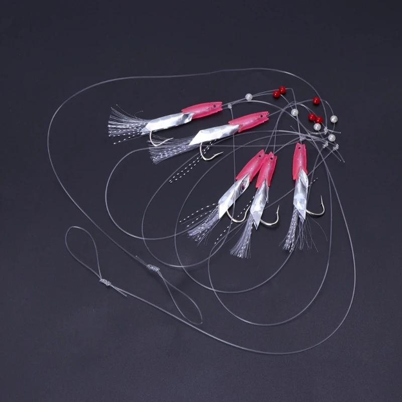 5 pz/borsa Gancio di Pesca Linea Luminosa Esche Artificiali Esche Artificiali Richiamo Morbido di Pesce Rosa Affrontare 5 pz/borsa Gancio di Pesca Linea Luminosa Esche Artificiali Esche Artificiali Richiamo Morbido di Pesce Rosa Affrontare