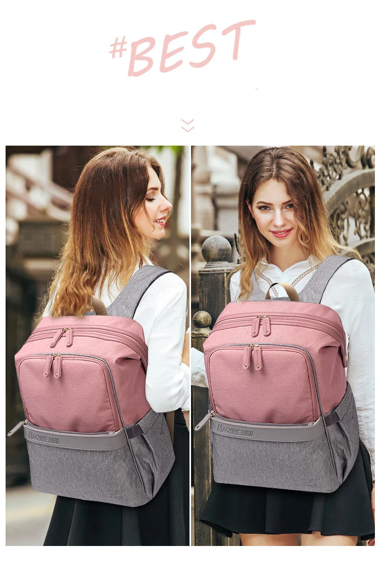 New Mummy Diaper Bag Usb Large Capacity Maternity Backpack Waterproof Travel Baby Stroller Bag For Mom Multifunctional Nappy Bag (4)