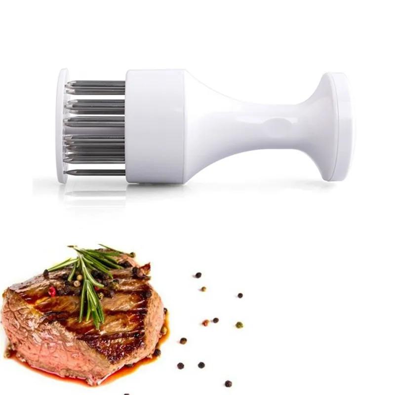 

TIMEMORE 1 Pc Meat Tenderizer Needle Stainless Steel 21 Steels Needles Meat Tenderizer Needle Beaf Steak BBQ Tool