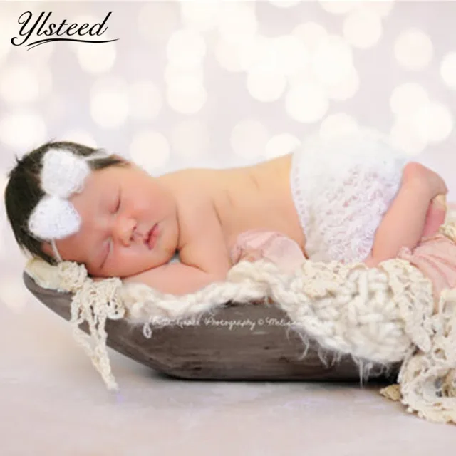 Soft mohair baby girl skirts headband set newborn photography props baby crochet costumes set for photo Soft mohair baby girl skirts headband set newborn photography props baby crochet costumes set for photo