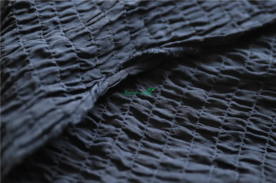 

11.11 Silk fabric 100% black silk series DIY fabric 11.11