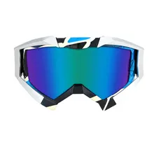 Противозапотевающие прочные лыжные очки для верховой езды анти туман снег горный зеркало заднего вида снегоходы сноуборд защита от ультрафиолетового излучения Велоспорт