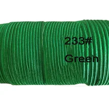 4 мм зеленый лучший плоский нейлоновый шнур+ 130 м/украшения в стиле рок-н-ролл аксессуары резьба Макраме Веревка Браслет китайский узел Бисероплетение шнуры