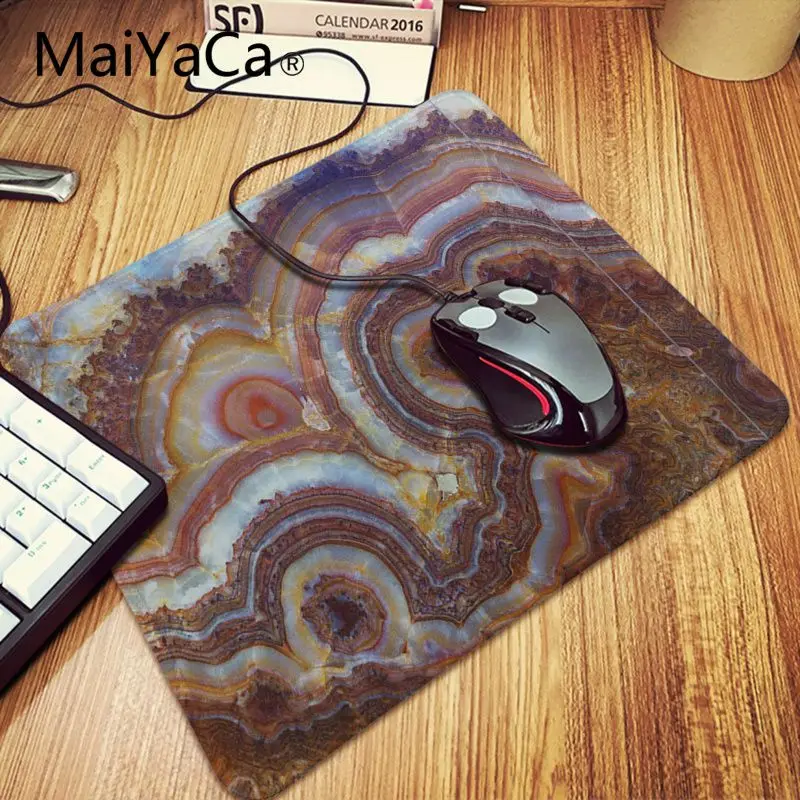 Новый дизайн современная игровая мышь MaiYaCa из искусственного золота с мраморным