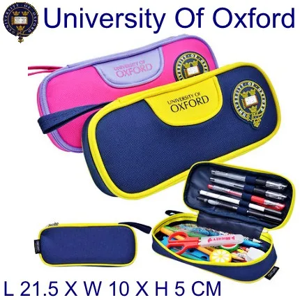 

University Of Oxford High quality pen case Enviromental and Non-toxie material , No terrible Smell