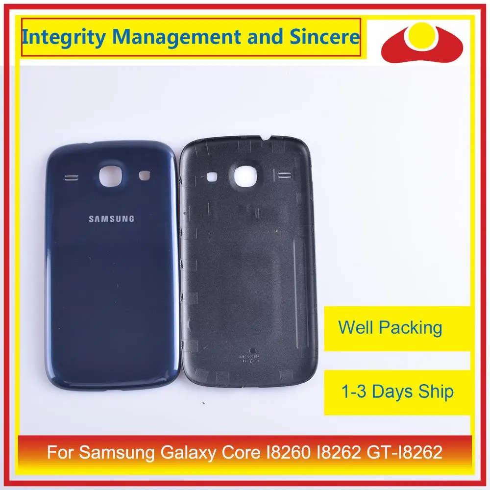 Для Samsung Galaxy Core I8260 I8262 GT корпус батарейного отсека задняя крышка корпуса|Корпусы и