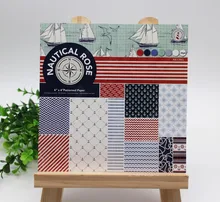 

6Inch Single-side Patterned Paper Origami Art Background Paper Card Making DIY Scrapbook Paper Craft