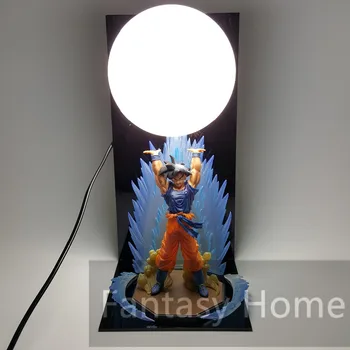 

Dragon Ball Z Figure Son Goku Genki damaSpirit Bomb PVC Figure Dragonball Z DIY Display Model Toy Dragon+Ball+Base DIY51