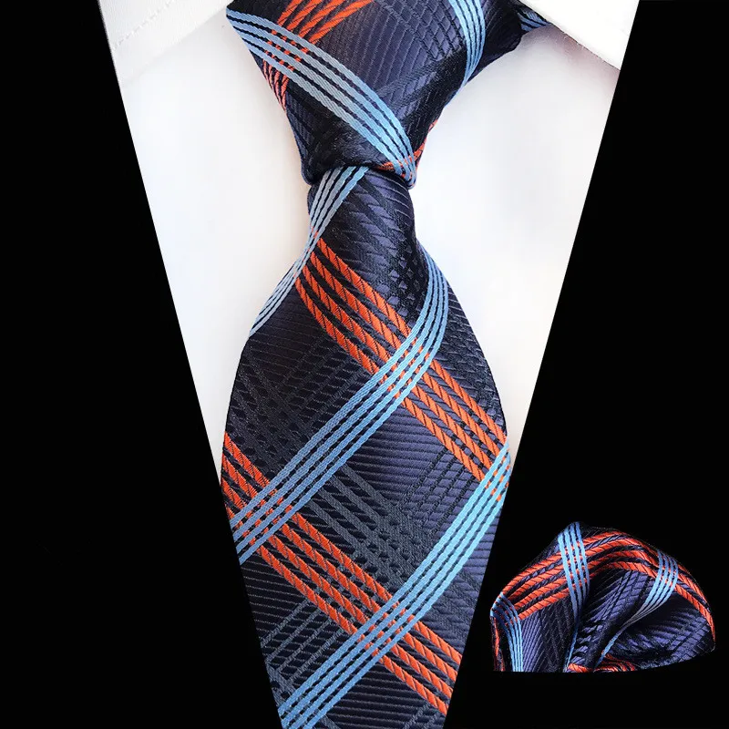 Дизайнерские галстуки для мужчин 100 Стили темно-синие красные цветочные модные галстуки с узором Hanky набор для свадебной вечеринки Прямая - Цвет: TZ-G01